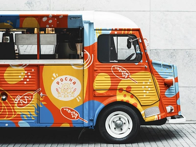 Free Citroen Food Truck Mockup branding citroen design download foodtruck free freebie identity logo mockup mockups psd template truck typography