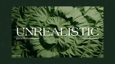Unrealistic - Website Development Agency agency branding clean creative design development figma frontend illustration ui ux website