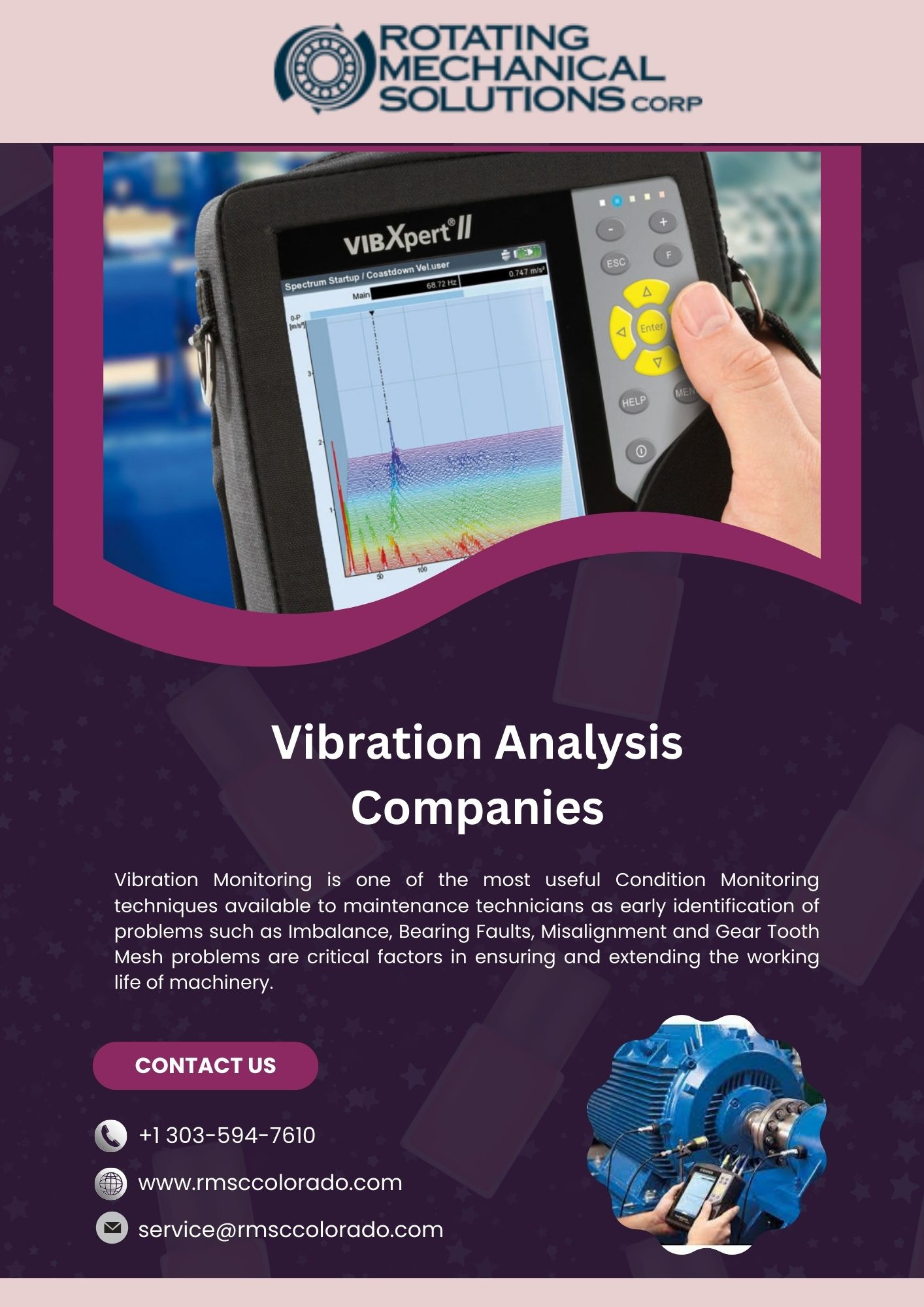 Vibration Analysis Companies by Rotating Mechanical Soltiouns Corp on