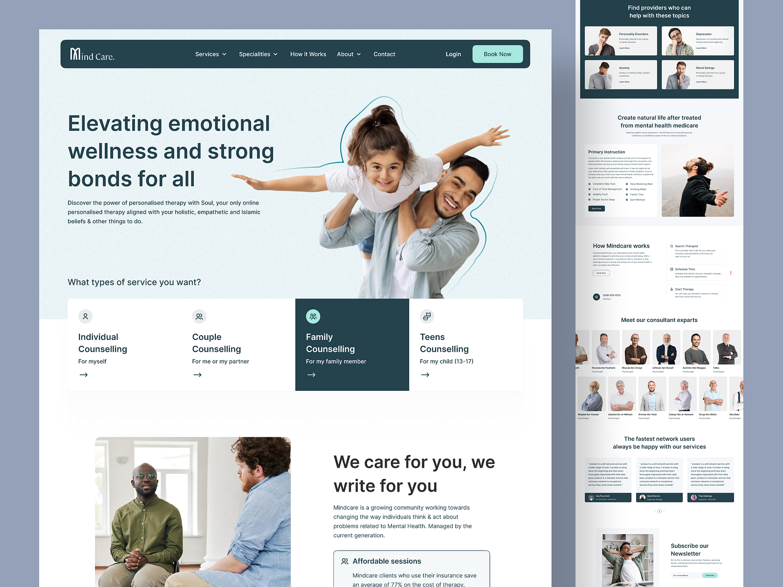 Mental Health Website by Nasim ⛹🏻♂️ on Dribbble Mental Health Website by Nasim ⛹🏻♂️ on Dribbble