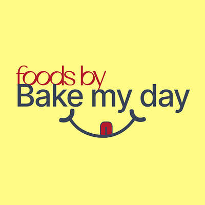 foodsbybakemyday branding design graphic design logo vector