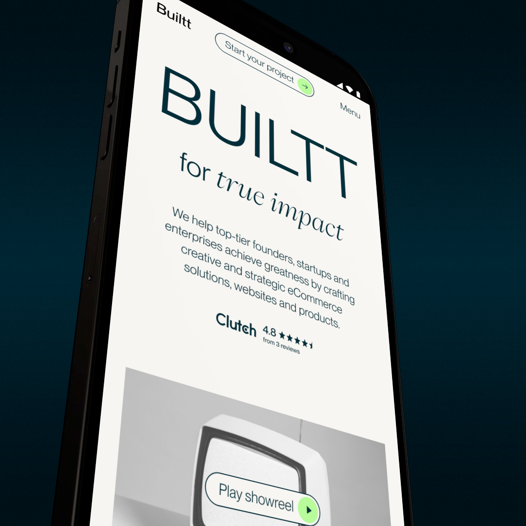 Builtt website animation branding graphic design motion graphics pixel ui visual identity