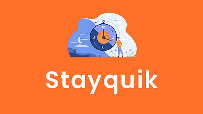 Stayquik - hotel booking app animation app branding design graphic design hotel illustration logo motion graphics research typography ui vector