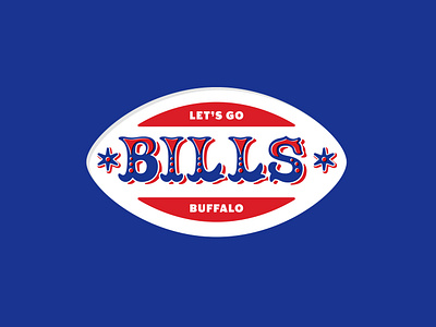 Buffalo Bills Custom Type buffalobills lettering type