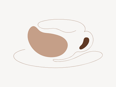 Coffee mug. Illustration. branding design graphic design illustration logo vector
