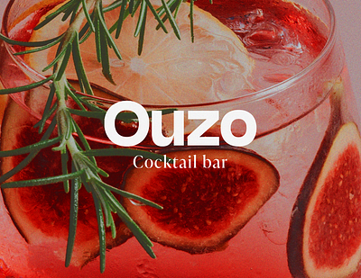 Ouzo - Cocktail Bar Branding art branding campaign design graphic design illustration logo