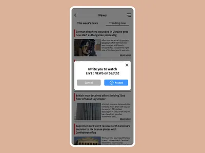 Invitation : DailyUi-078 daily ui dailyui day78 invitation