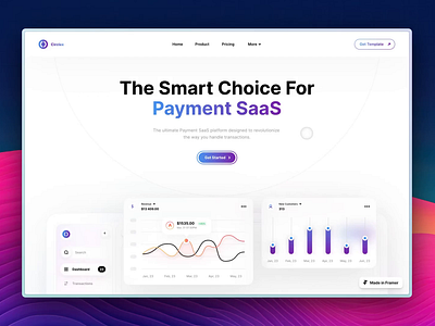 Circlex - Framer SaaS Template b2b dashboard framer payment product design saas template transaction ui ui design user interface ux web web design website