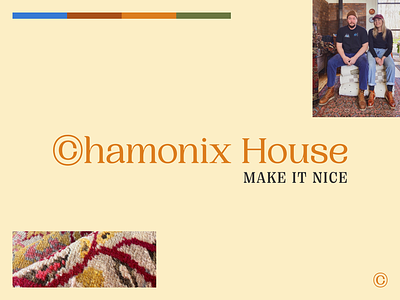 Chamonix House: Rebrand antiques branding chamonix house design graphic design identity logo pangrampangram type typography