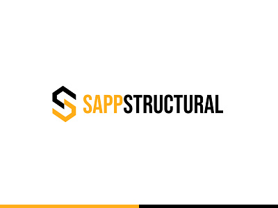 Sapp Structural - Logo Design branding clean design graphic design lettermark letters logo logodesign minimal simple structural