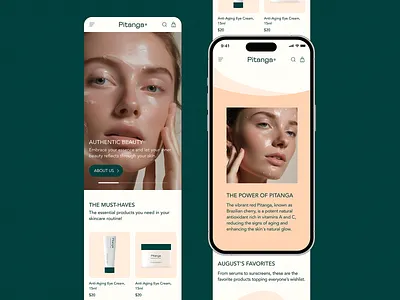 Beauty E-commerce App | UX & UI app beauty cosmetics design ecommerce mobile mobile app mobile app design mobile ui mobile ux mockup product responsive website ui ui design user experience ux ux design web design wireframe