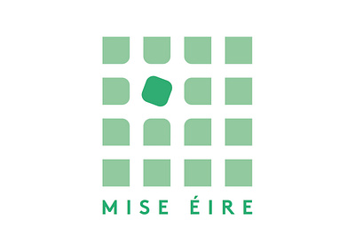 Mise Eire branding graphic design logo modern design political party