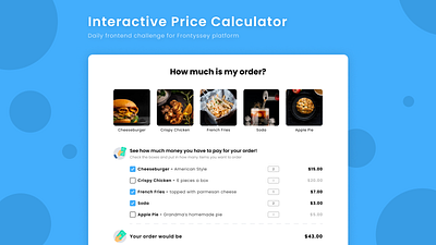 Interactive Price Calculator animation app brand branding clean design graphic design icon illustration logo logo design minimal mobile typography ui ux vector web web design website