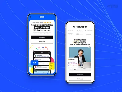 Socix - Mobile Responsive Website app app design app screen app ux ui design branding clean crm app web design design system homepage landing page design mobile mockup product design responsive design ux ux ui design web app web app design website