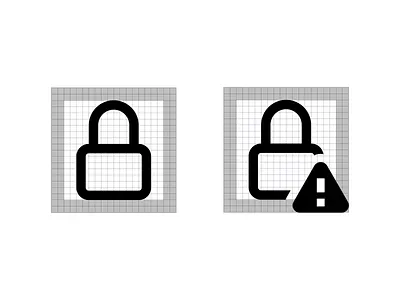 Mozilla Firefox Icon System, Bounding Box bounding box browser custom icons design system firefox grid guidelines icon icon design ui