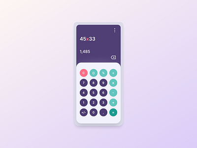Calculator app calculator calculator app product design ui ux
