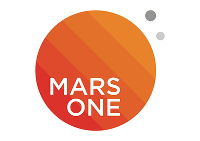 Mars One advertising branding futuristic illustrator indesign logo minimalist modern packaging poster print space vector