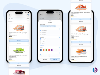 Filters in mobile e-commerce filters mobile design ui ux