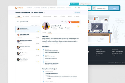 Loker.id Website