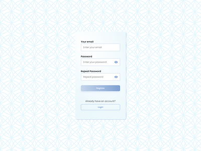 Registration Screen daily ui registration registration screen ui ui design
