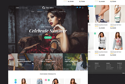 Chaliz Andrea - eCommerce Website