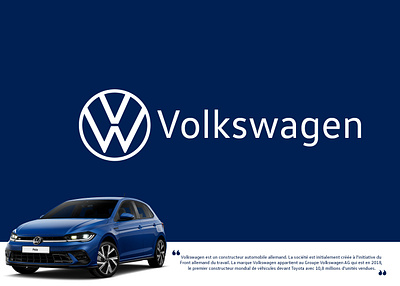 Volkswagen - Social Media automotive banner clean design design illustration photoshop social media post socialmedia vehicle voiture volkswagen