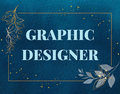 Cover Page For Graphic Designer. design graphic design