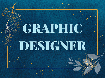 Cover Page For Graphic Designer. design graphic design