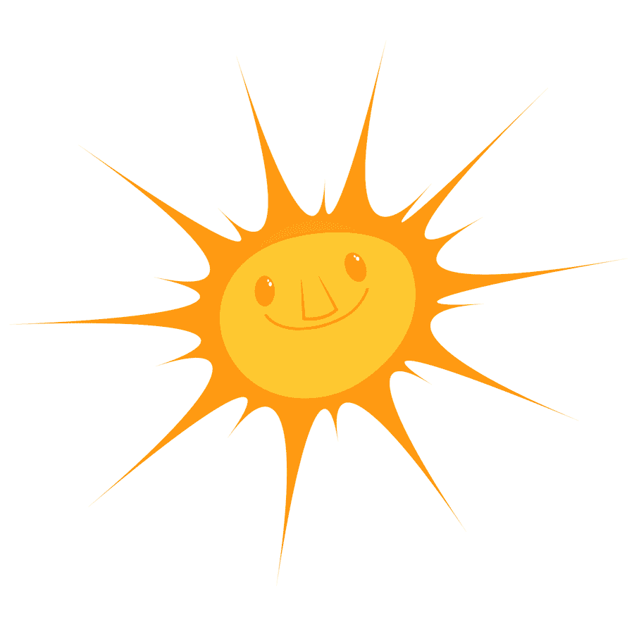 Sunshine animated gif animation cartoon face gif illustration smile sun vector