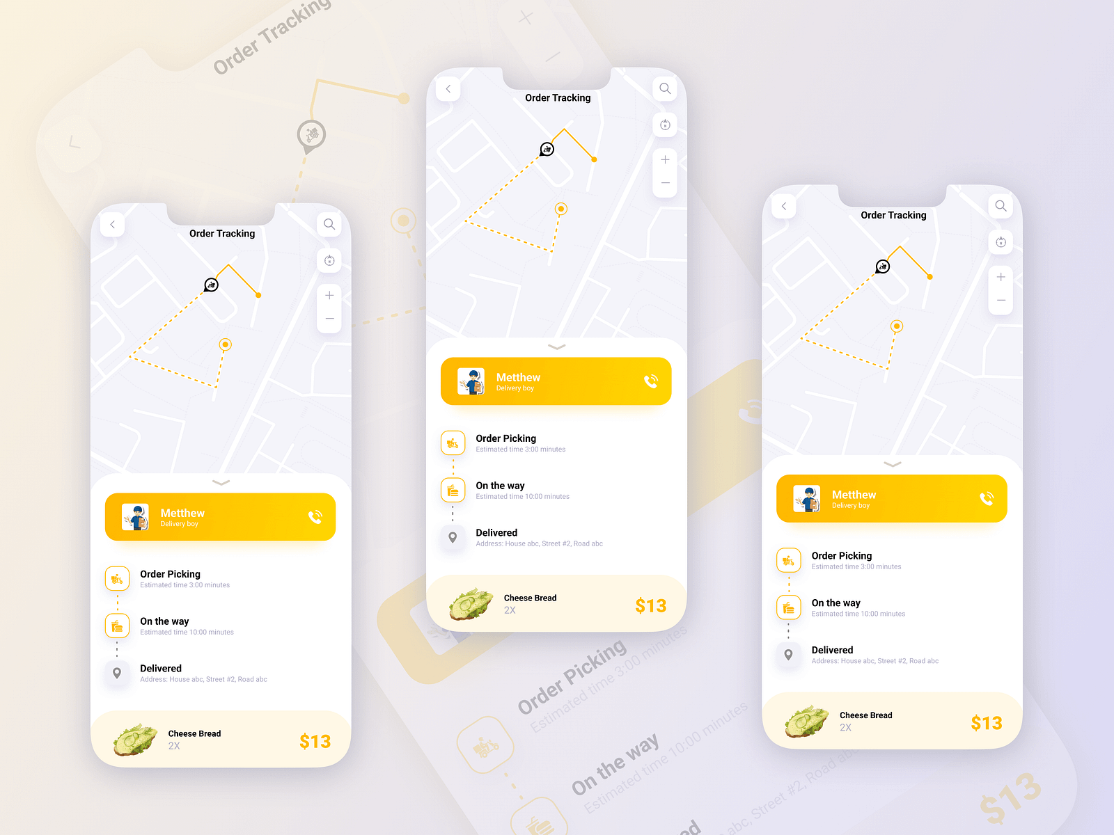 Location Tracker App UI Design in Figma by Mehedi Hasan on Dribbble