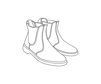 Shoes drawn in line arteonline artprintsonline artsalesonline branding design graphic design illustration line art logo