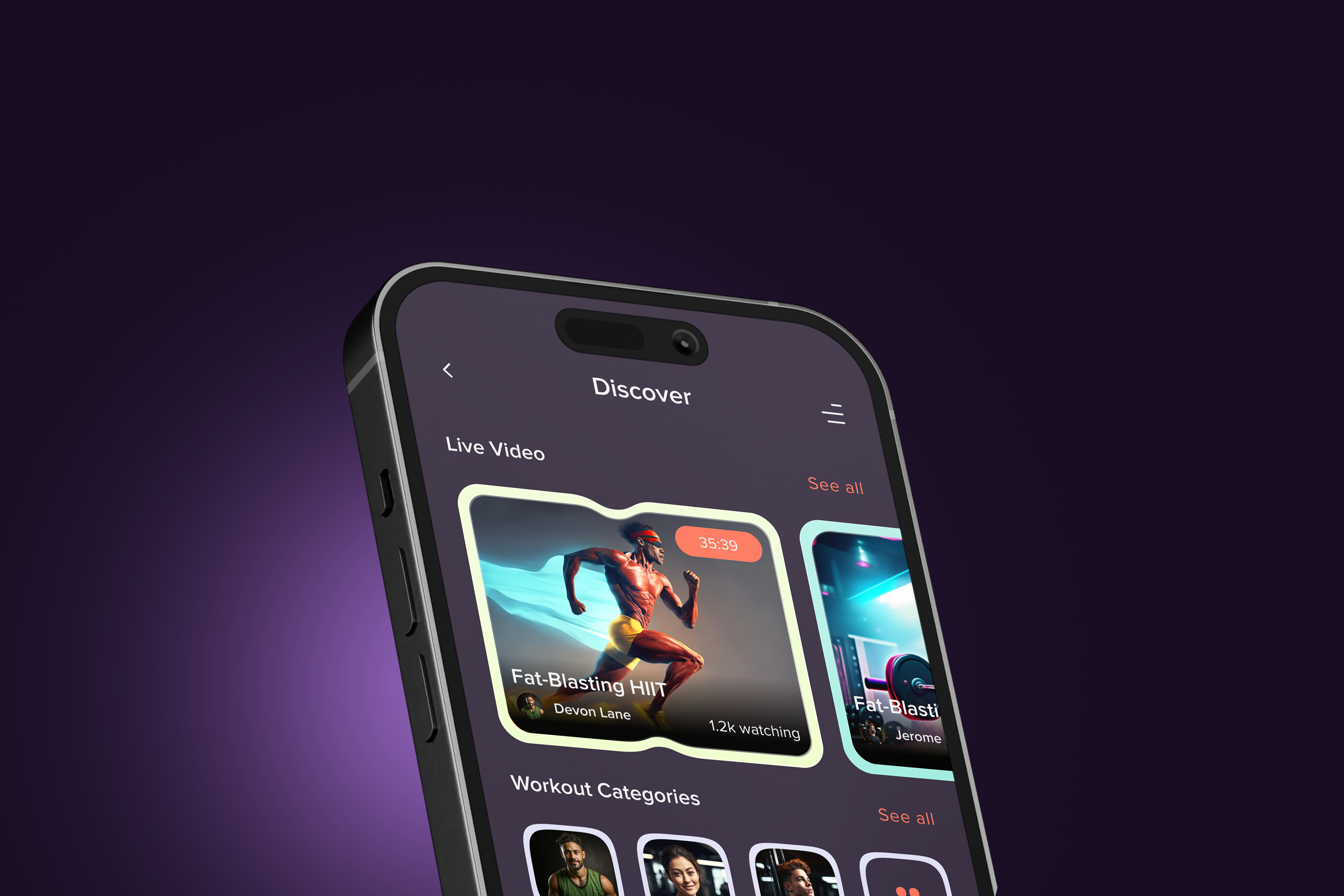 BodyBlitz - Empower with transformation fitness mobile app application dashboard mobile app ui uiux ux