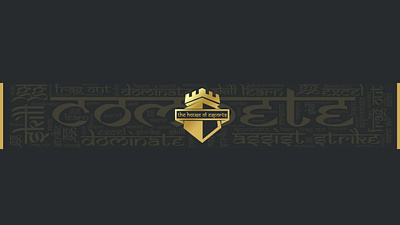 Esports Team Logo Design bannerdesign brand esports gamingorg logodesign