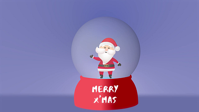 Rotating Santa Claus 3d animation christ christmas design festival globe graphic design happiness illustration motion graphics new year religion santa claus snow toy vector winter wishes