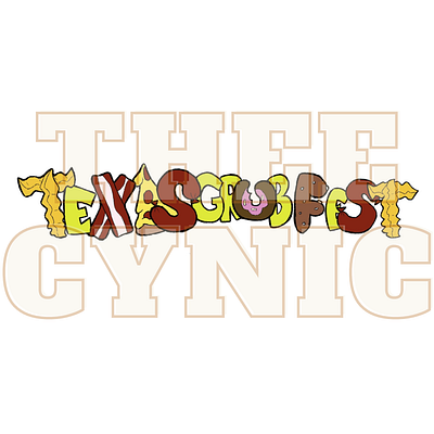 “Texas Grubbers/Texas Grubfest” logo design by me graphic design logo design typography
