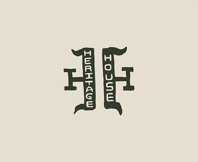 Heritage House Marketing branding design graphic design illustration logo
