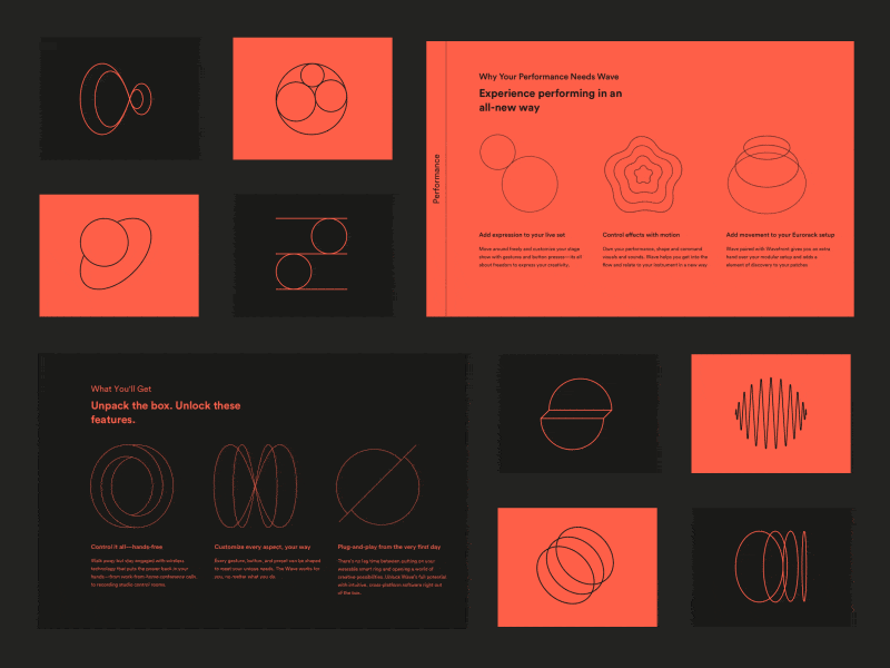 Genki Instruments – Animated icon set abstract abstract icons animated icons animation black branding design icon set icons illustration minimal motion motion graphics red sound sound visualization subtle