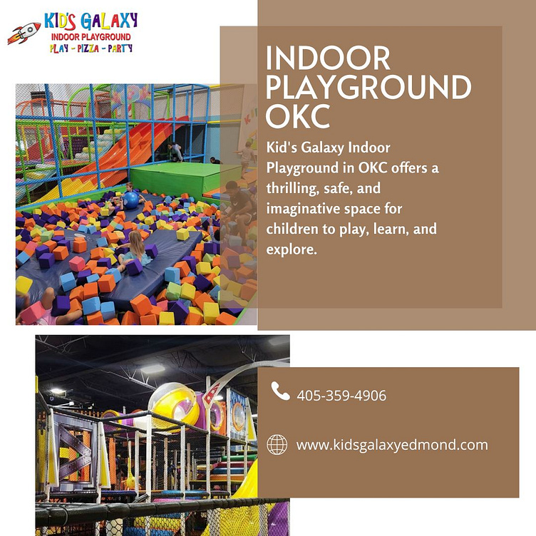 Indoor Playground OKC by Kid's Galaxy Indoor Playground on Dribbble