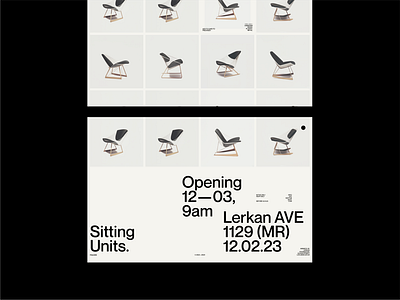 SITTING UNITS — 005 branding creative direction design ecommerce gallery graphic design web webdesign