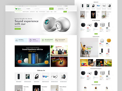 E-commerce Landing Page Design branding design design uiux ecommerce landing page design ecommerce website design figma design landing page design landing page designer minimalist omar faruk product design shop ui ui designer ui ux designer uiux ux ux designer valai web designer