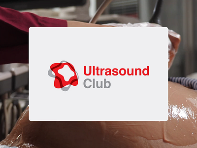 Ultrasound Club branding clinic collection design diagnostics equipment identity laboratory logo logotype medical medicine medicine logo medicine logo design research science surgery system ultrasound