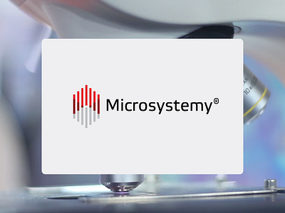 Microsystemy branding clinic collection design diagnostics equipment laboratory logo logotype measurement medical medicine medicine logo medicine logo design microscopes molecular research science surgery system