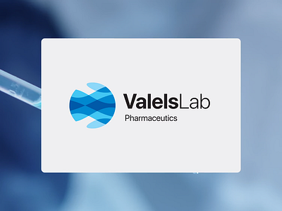 Valels Lab branding clinic collection diagnostics equipment laboratory logo logotype measurement medical medicine medicine logo medicine logo design microscopes molecular pharmaceuticals research science surgery system