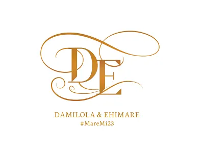 Damilola Weds Ehimare branding design graphic design logo social media