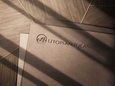 Logo | Utopian Ideas brand design branding business card design graphic design identity logo logo design mockup visual identity