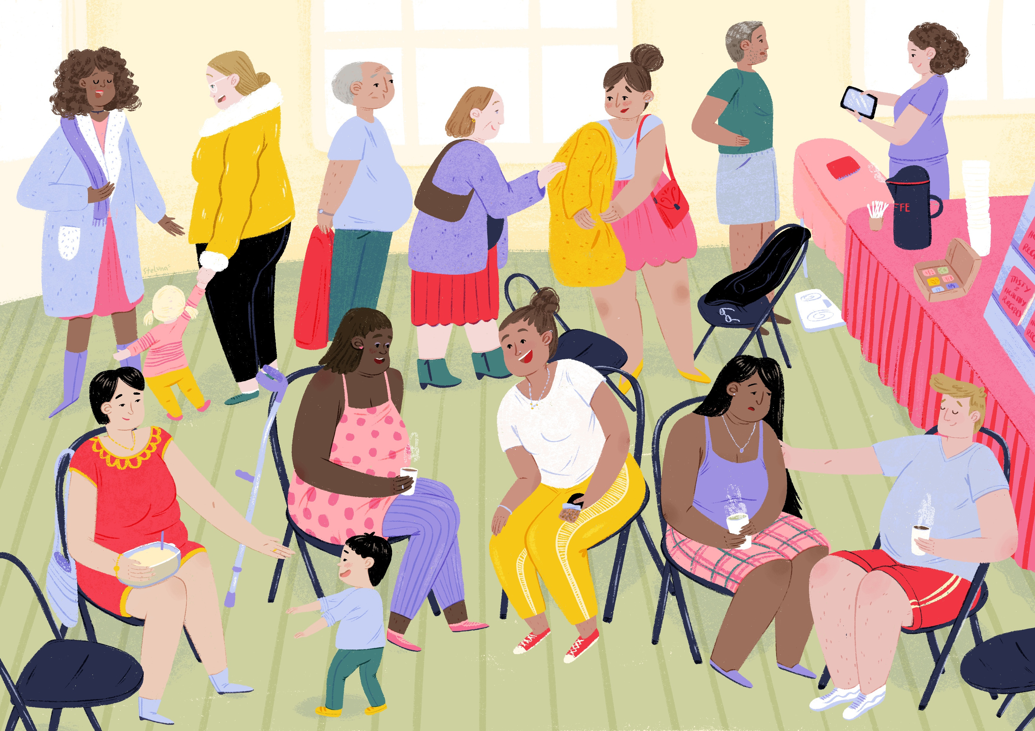 Off The Scales - Web And Editorial Illustrations blog illustration character illustration digital art digital artwork digital drawing digital illustration diverse characters editorial editorial illustration freelance illustration illustration procreate web illustration