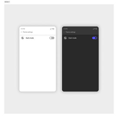 DailyUI #015 | Design an on/off switch android app design dailyui design layout product design ui