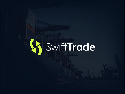 SwiftTrade Import Export Trade Logo Design (Unused) creative logo.