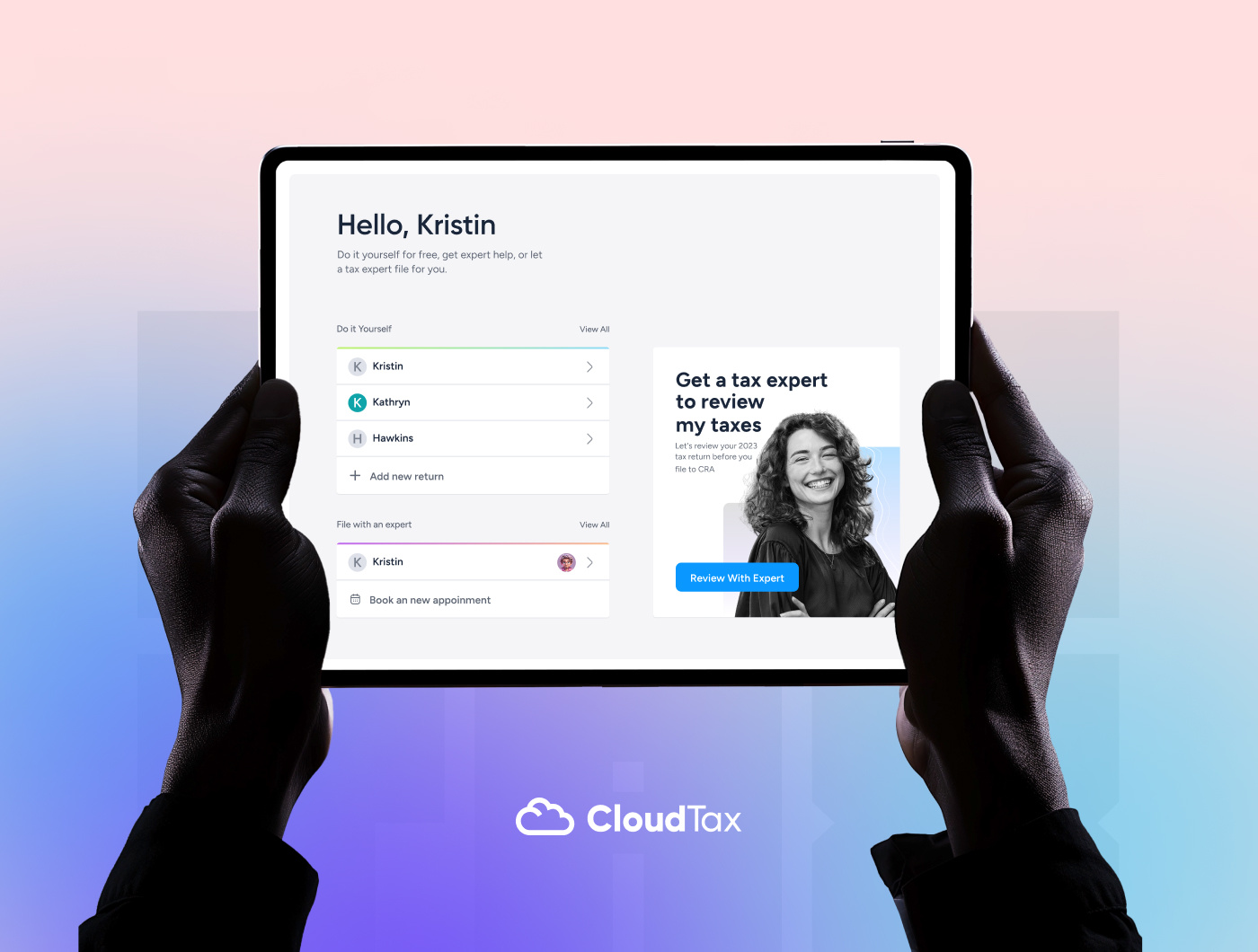 A Case Study on Tax Transformation: CloudTax Redesign application casestudy clean cloudtax creative design product design saas ui uidesign ux website