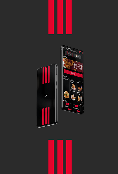 KFC App Design branding graphic design kfc app ui user experience user interface ux wireframe